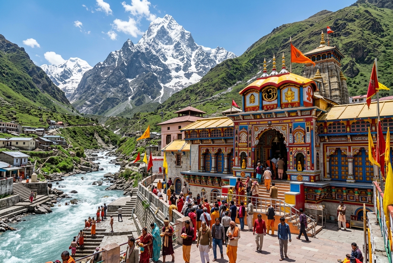 Badrinath Dham & Mana Village Tour