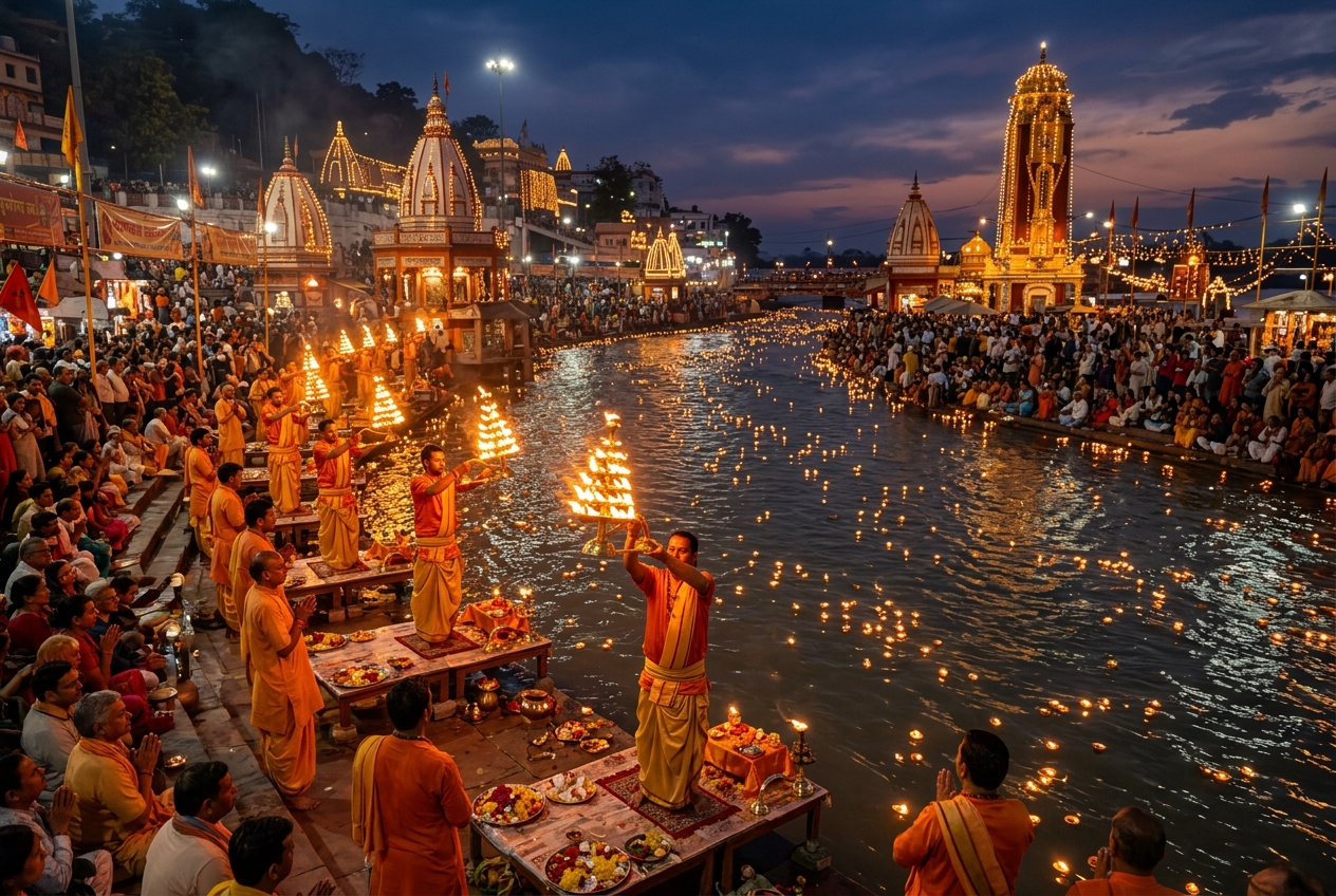 Haridwar & Rishikesh Ganga Aarti Tour