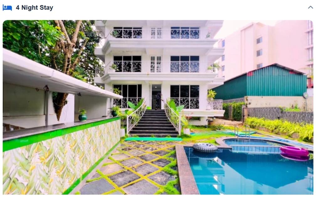 North Goa Resort Swimming Pool & Exterior